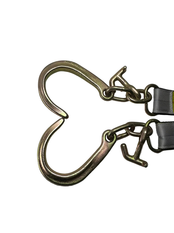 V-Strap with 8" J Hooks & Hammerhead Combo Hooks