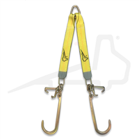 V Strap With 15" J Hooks, T & Mini J Hooks